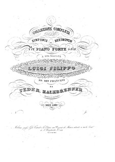 Movement IV: For voices and piano by Ludwig van Beethoven