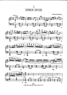 Henry VIII: Morris Dance, for piano by Edward German