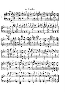 Carnival, Op.9: No.3 Arlequin by Robert Schumann
