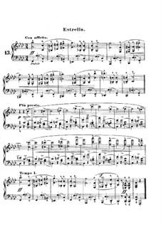 Carnival, Op.9: No.13 Estrella by Robert Schumann