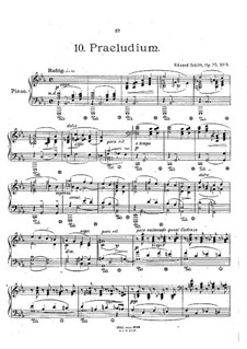Preludes, Op.35: No.5 by Eduard Schütt
