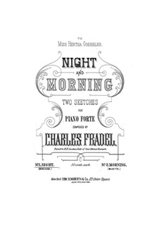 Two Sketches for Piano: Sketch No.1 'Night' by Charles Fradel