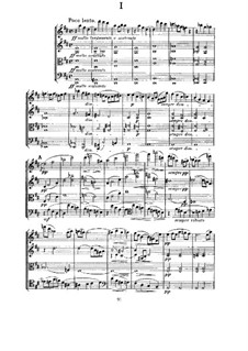 String Quartet in D Major, M.9: Movement I by César Franck