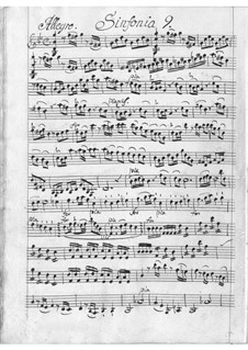 Sinfonia in G Minor: Sinfonia in G Minor by Antonio Filtz