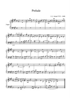 Prelude in A Major: Prelude in A Major by Johann Christian Kittel