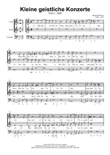 Kleine geistliche Konzerte, Op.8: Nr.14 O hilf, Christe, Gottes Sohn, SWV 295 by Heinrich Schütz