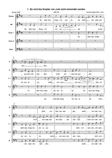 Geistliche Chormusik, Op.11: Nr.1 Es wird das Scepter von Juda nicht entwendet werden, SWV 369 by Heinrich Schütz