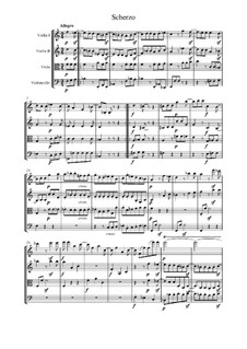 Quartet No.6 in B Flat Major: Movement III by Ludwig van Beethoven