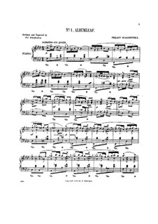 Album Leaf in F Minor: Album Leaf in F Minor by Philipp Scharwenka