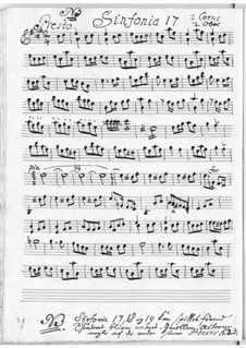 Symphony in A Major: Symphony in A Major by Giuseppe Sarti