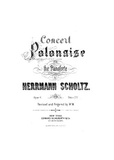 Concert Polonaise, Op.6: Concert Polonaise by Herrmann Scholtz