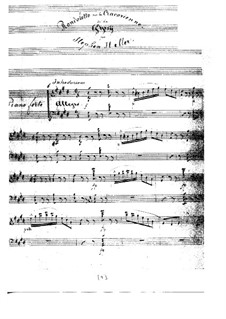 Rondoletto sur la Cracovienne, Op.12: Rondoletto sur la Cracovienne by Stephen Heller