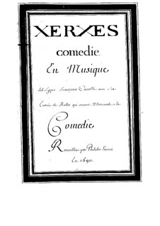 Xerxes, LWV 12: Xerxes by Jean-Baptiste Lully