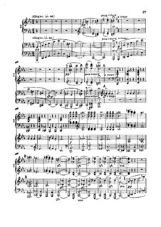 Complete Symphony: Movements III-IV. Version for two pianos four hands by Ludwig van Beethoven