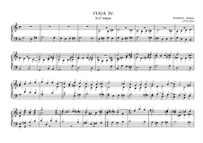 Fugue No.4 in C Major: Fugue No.4 in C Major by Johann Baptist Vanhal