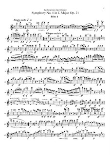 Complete Symphony: Parts by Ludwig van Beethoven