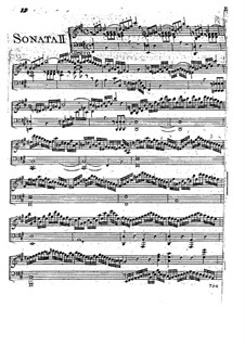 Four Sonatas for Piano (or Harpsichord), Op.2: Sonata No.2 by Carel Anton Fodor
