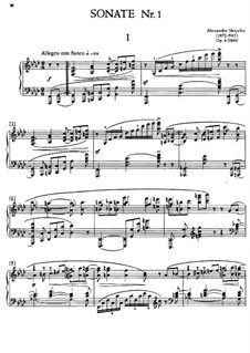Sonatas for Piano: For a single performer by Alexander Scriabin
