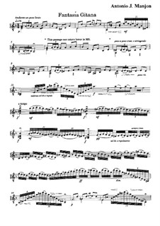 Fantasia Gitana: Fantasia Gitana by Antonio Jimenez Manjón