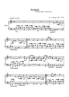 Prelude 'Schmücke dich, o liebe Seele': Prelude 'Schmücke dich, o liebe Seele' by Georg Andreas Sorge
