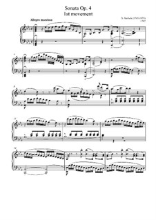 Sonata for Piano in E Flat Major, Op.4: Movement I by Daniel Steibelt