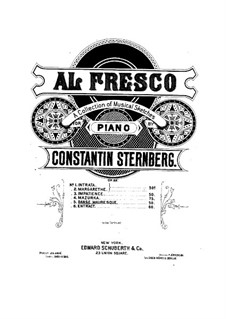 Al fresco, Op.22: No.5 Danse mauresque by Constantin Sternberg