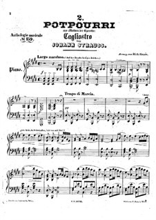 Cagliostro in Vienna. Potpourri No.2: Cagliostro in Vienna. Potpourri No.2 by Johann Strauss (Sohn)