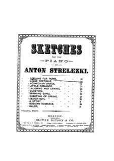 Sketches for Piano: Sketches for Piano by Anton Strelezki