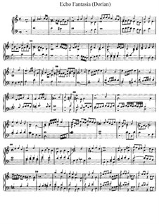 Echo Fantasia (Dorian), D.5: Echo Fantasia (Dorian) by Jan Pieterszoon Sweelinck