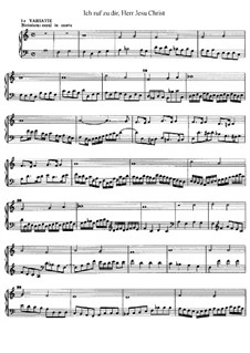 Ich ruf zu dir, Herr Jesu Christ, D.37: Ich ruf zu dir, Herr Jesu Christ by Jan Pieterszoon Sweelinck