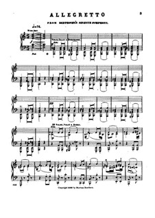 Movement II: Version for piano by Ludwig van Beethoven