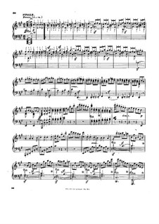 Sonata for Violin and Piano No.9 'Kreutzer', Op.47: Movement III. Version for piano by Ludwig van Beethoven