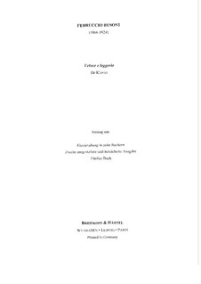 Trills: Veloce e leggiero (Second Edition) by Ferruccio Busoni