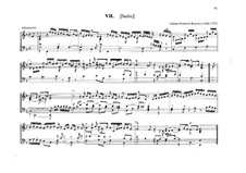 Suite for Organ in F Major: Suite for Organ in F Major by Johann Heinrich Buttstett