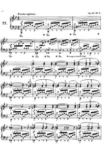 Songs without Words, Op.53: No.3 Presto agitato by Felix Mendelssohn-Bartholdy