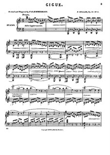 Gigue, Op.81 No.4: Gigue by Ferdinand von Hiller