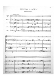 Concerto for Strings in D Minor: Concerto for Strings in D Minor by Felix Mendelssohn-Bartholdy