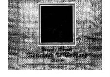 Notenbüch für Wolfgang: Für Cembalo by Leopold Mozart