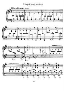 Gopak: First edition by Modest Mussorgsky