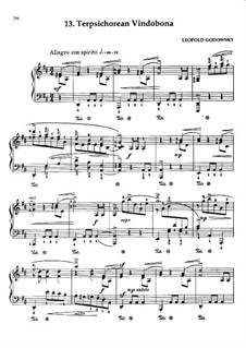 Triakontameron: No.13 Terpsichorean Vindobona by Leopold Godowsky