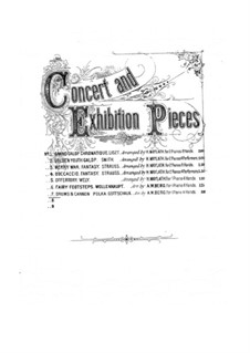 Drums and Cannon Polka: For piano four hands by Louis Moreau Gottschalk