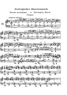 Lyric Pieces, Op.54: No.2 Gangar (Norwegian March) by Edvard Grieg