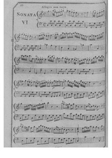 Six Sonatas for Piano (or Harp), Op.9: Sonata No.6 by Antonín Kammel