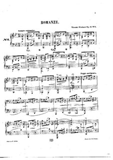 Romance, Op.45 No.6: Romance by Theodor Kirchner