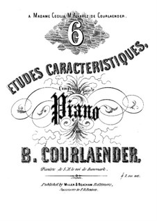 Six Character Etudes: Six Character Etudes by Bernard Courlaender