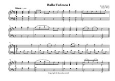 Ballo Tedesco: Nr.1 by Joseph Haydn