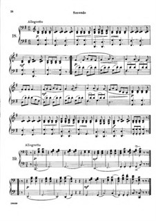 Practical Method for Playing in Correct Time for Piano Four Hands, Op.824: No.18-32 by Carl Czerny