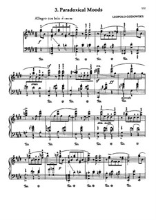 Triakontameron: No.3 Paradoxical Moods by Leopold Godowsky