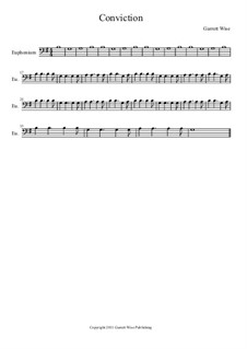 Conviction, Op.1: Euphonium part by Garrett Wise