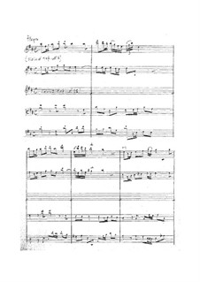 Concerto for Violin and Orchestra in D Major, T.29: Full score by Giuseppe Tartini
